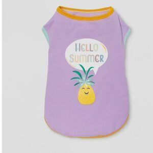 Hello Summer Dog or Cat Tank Top by Sun Squad Target NWT Small Or XL